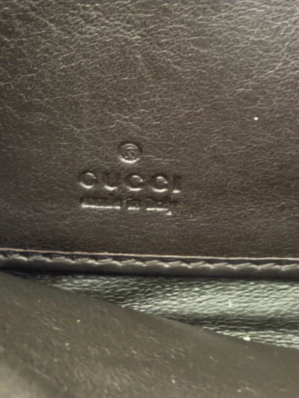 Gucci Guccissima Sukey Zip Around Wallet Brown Leather GG - Picture 4 of 9
